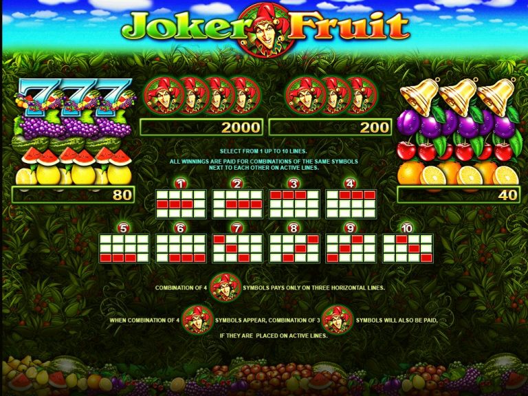 joker_fruit_paytable